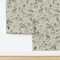 Deer Skiing Slopes Camping Mountains Ski Elk Snowboard Bike Nature Trees Toile Custom Removable Wallpaper by Spoonflower Peel & Stick Wallpaper 2FT Wide